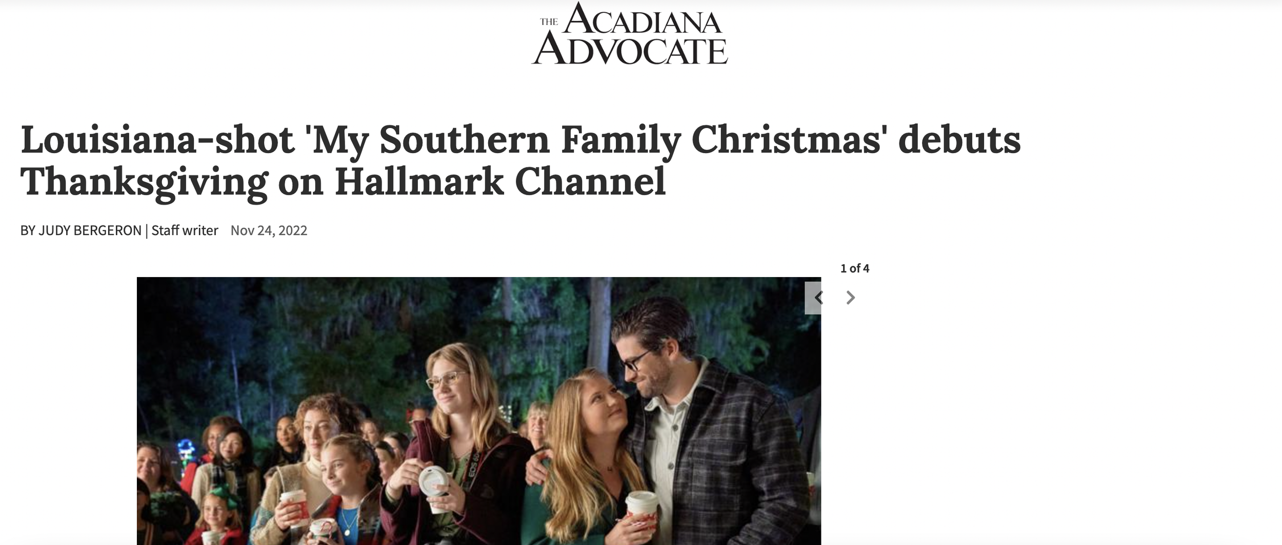 The Advocate - Louisiana Hallmark Movie